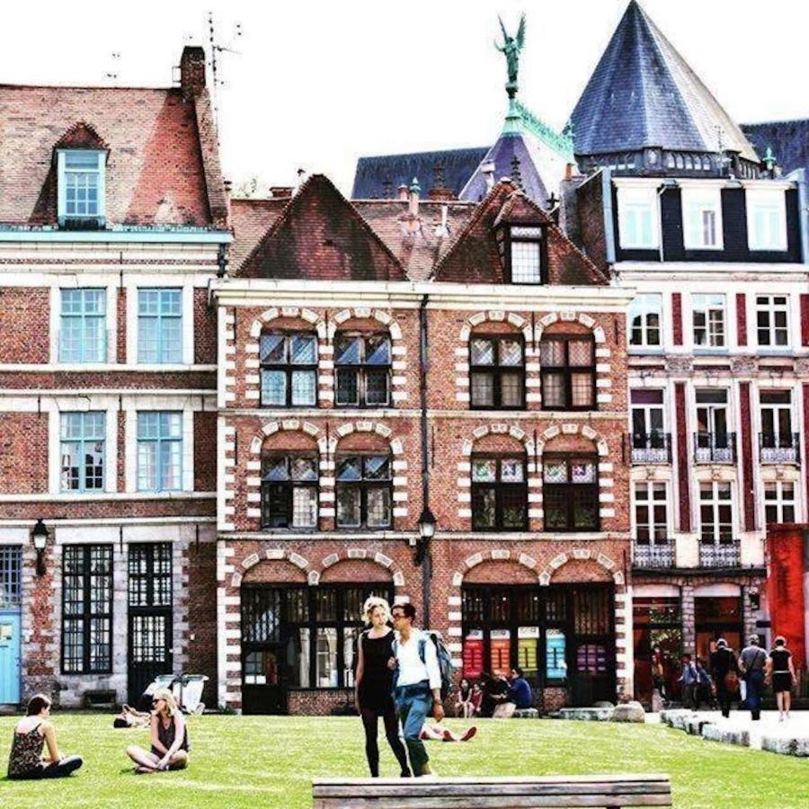 Appartement Design Hyper Centre Lille - Netflix Wifi Fibre - Parking Exterior foto